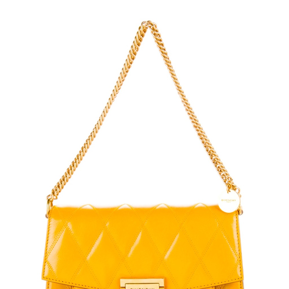 BRAND NEW Givenchy GV3 small shoulder bag in yellow